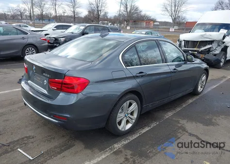 2016 BMW 328I xDrive из США, поврежденный, VIN WBA8E3G5XGNU02691